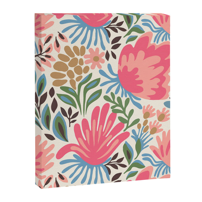 Lush Floral Escape Canvas Print Gallery Image 1