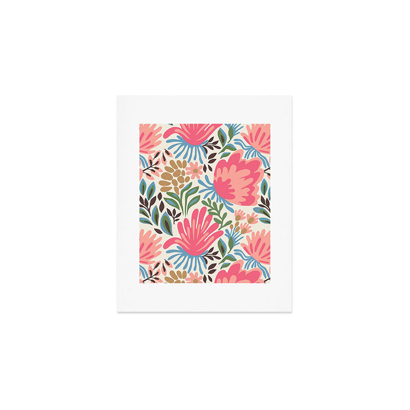 Lush Floral Escape Art Print Gallery Image 1