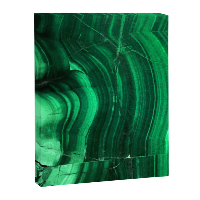 Malachite Texture Canvas Print Gallery Image 1