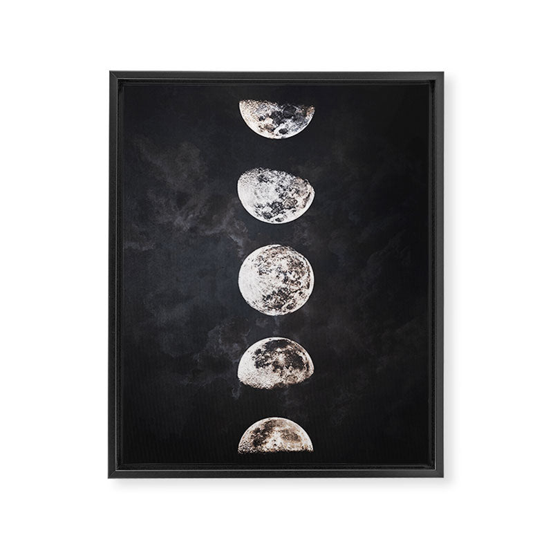 Mistery Moon Framed Canvas Print Gallery Image 6