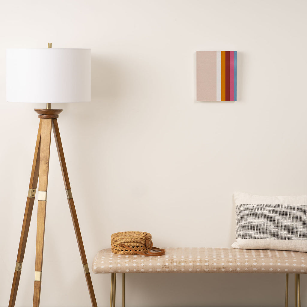 Modern Eclectic Rainbow Canvas Print Gallery Image 2