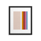 Modern Eclectic Rainbow Framed Art Print Gallery Image 5