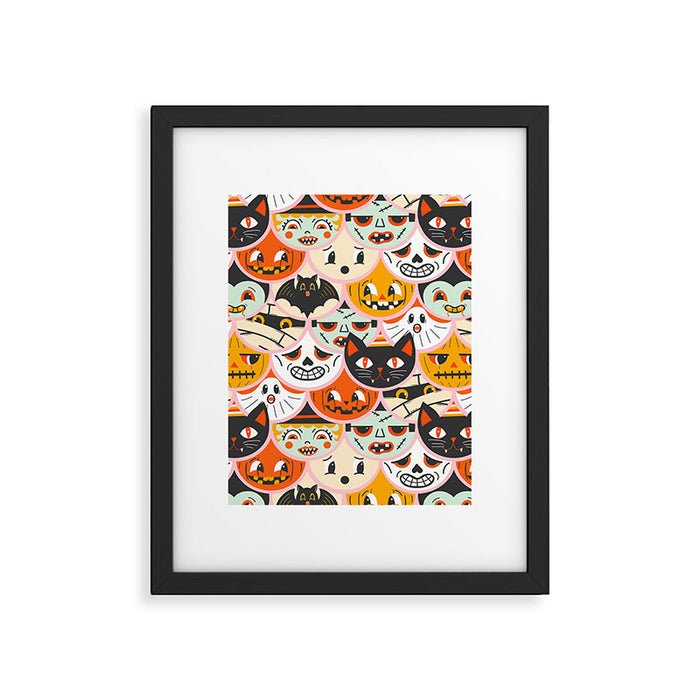 Monster Mash-Up Framed Art Print Gallery Image 1