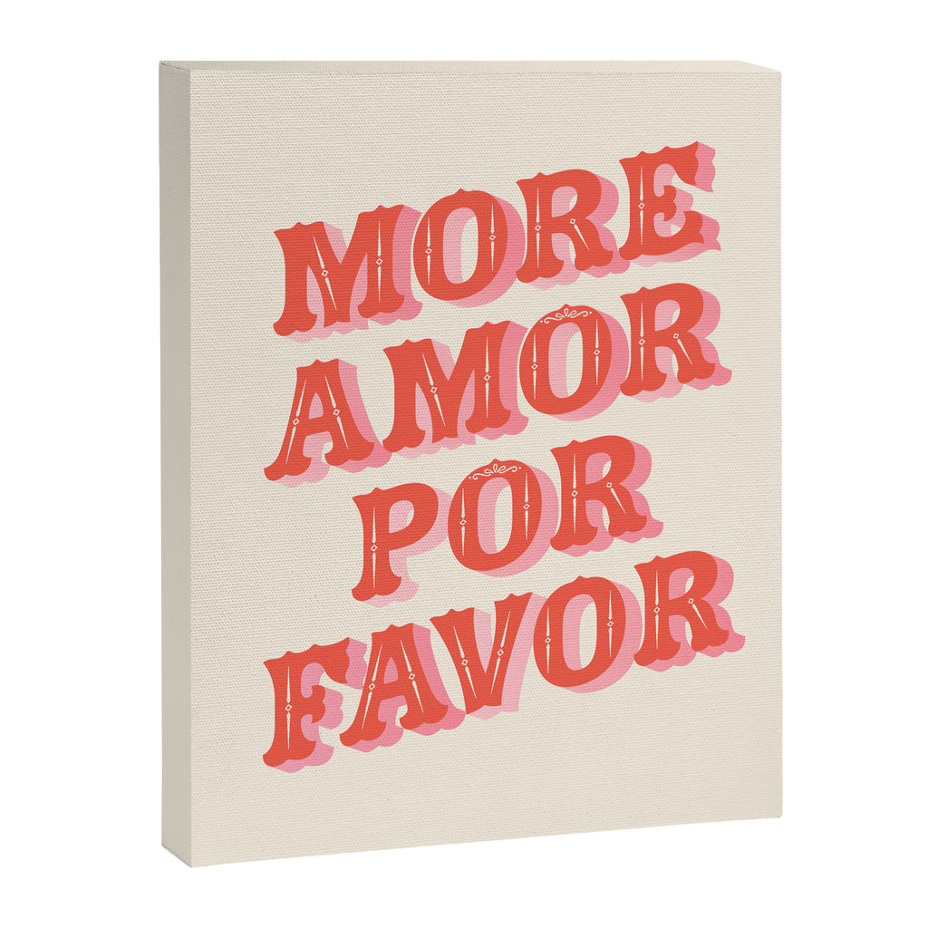 More Amor Canvas Print Gallery Image 8
