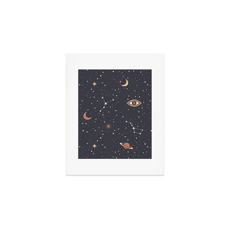 Mystical Galaxy Art Print Gallery Image 1