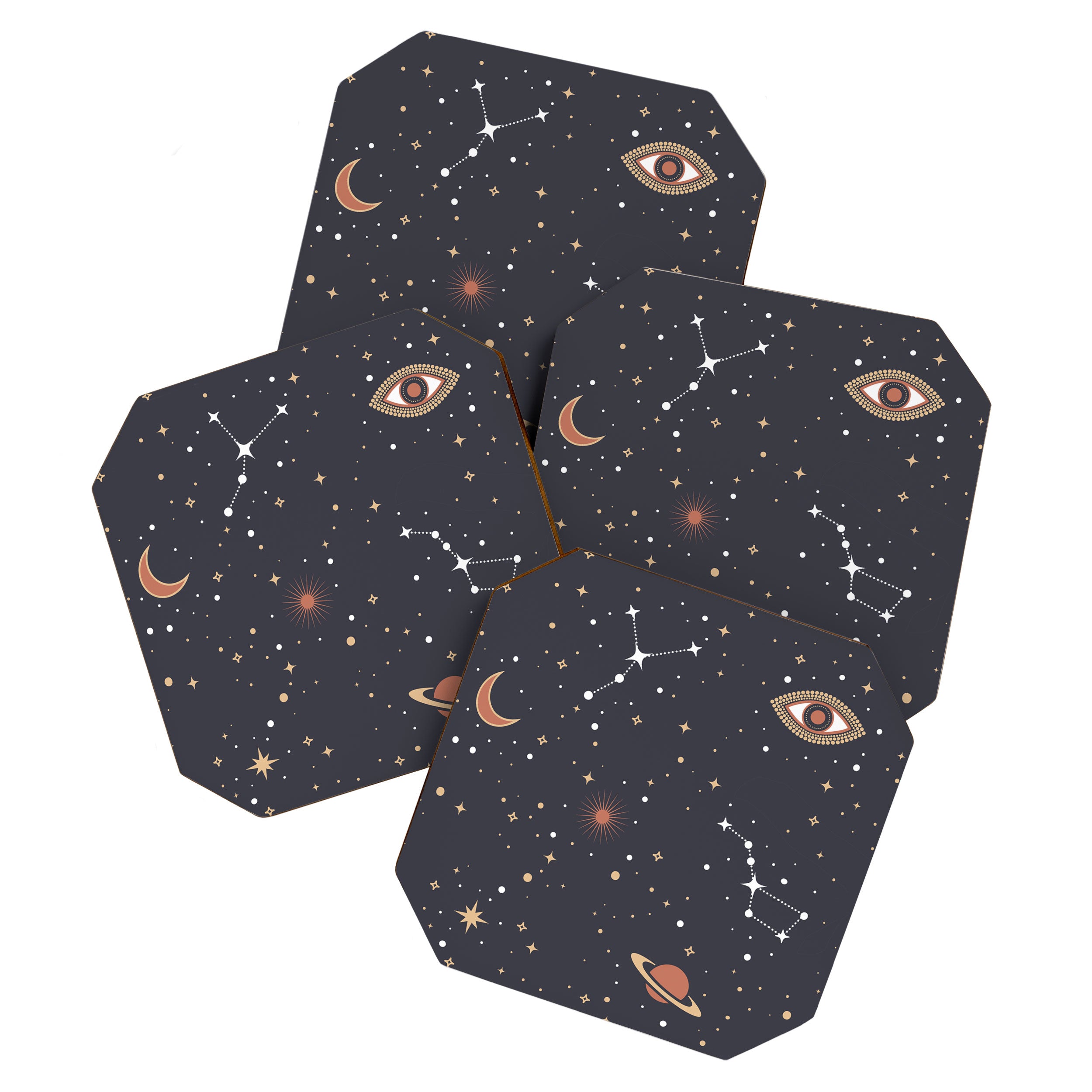Mystical Galaxy Coaster Gallery Image 1