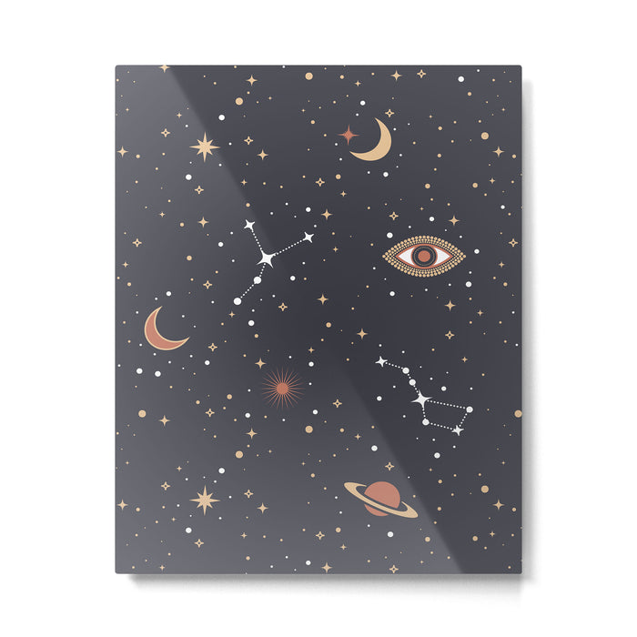 Mystical Galaxy Metal Print Gallery Image 1