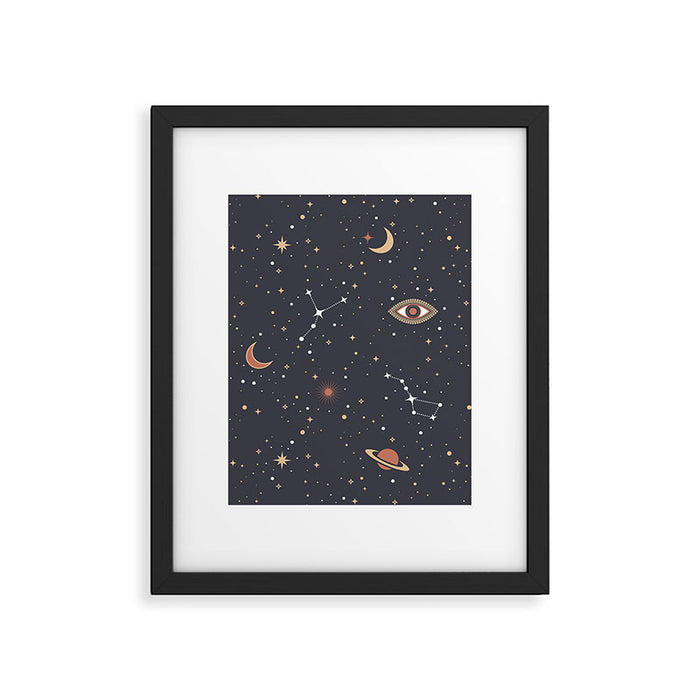 Mystical Galaxy Framed Art Print Gallery Image 1