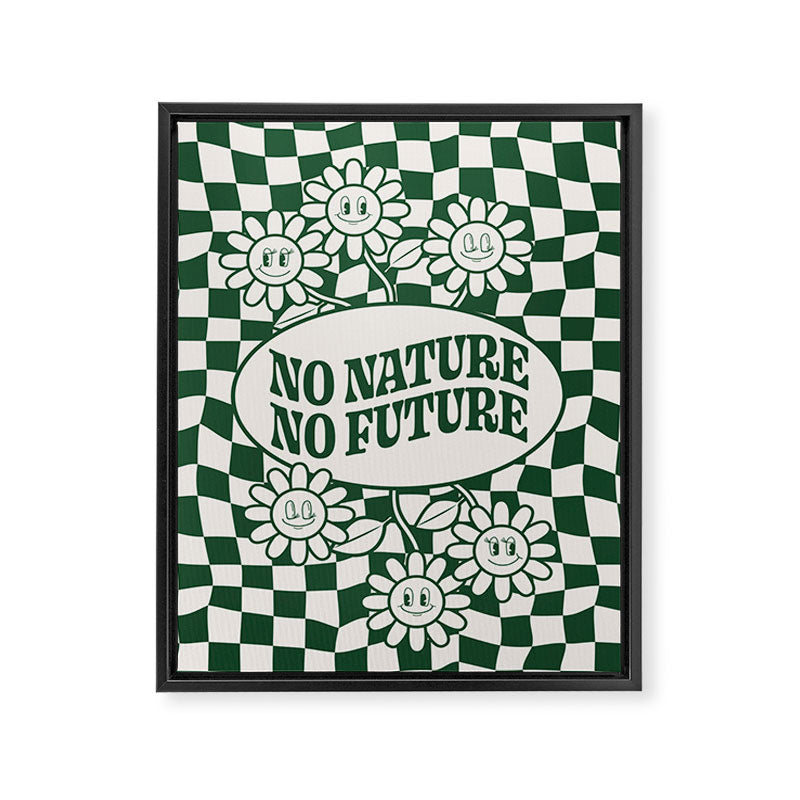 No Nature No Future Framed Canvas Print Gallery Image 6