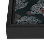 Nocturnal Bloom Framed Canvas Print Gallery Image 3