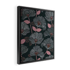 Nocturnal Bloom Framed Canvas Print Gallery Image 2