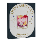 Old Fashioned Cocktail Zodiac Sign Canvas Print Gallery Image 6
