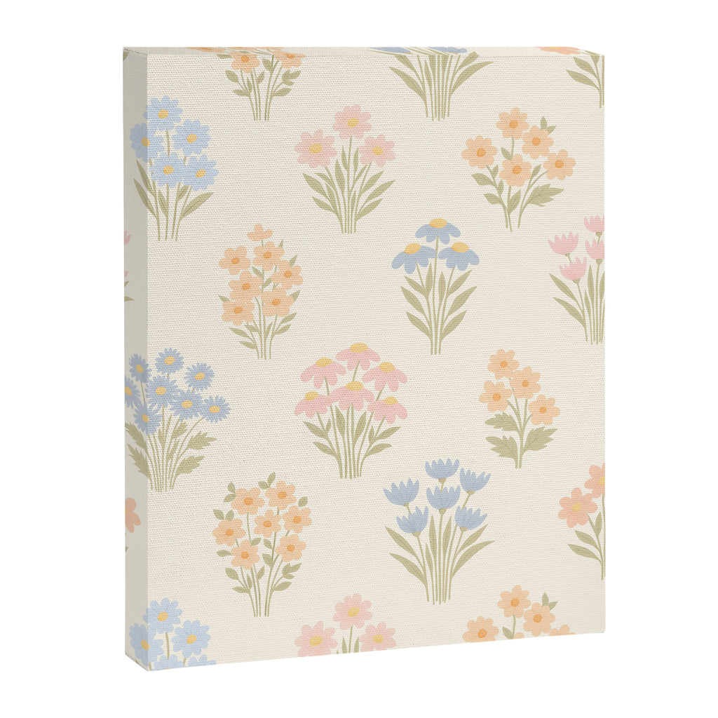 Pastel Wildflower Bouquets Canvas Print Gallery Image 6