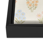 Pastel Wildflower Bouquets Framed Canvas Print Gallery Image 3