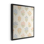 Pastel Wildflower Bouquets Framed Canvas Print Gallery Image 2