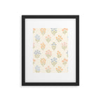 Pastel Wildflower Bouquets Framed Art Print Gallery Image 5