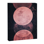 Pink Moon Phases Canvas Print Gallery Image 6