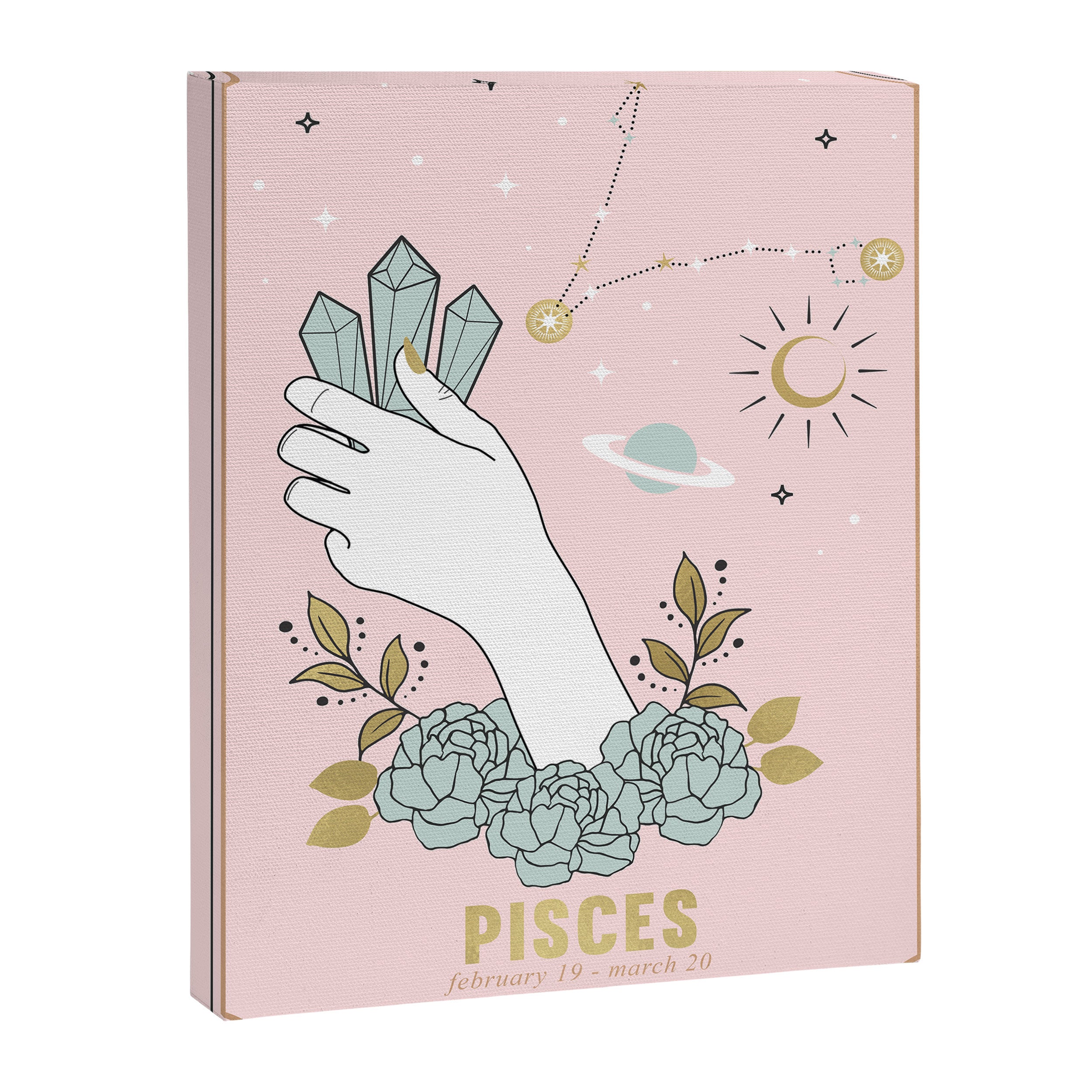 Pisces Zodiac sign Canvas Print Gallery Image 6