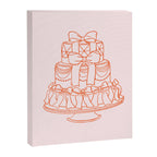 Preppy Bow Cake Canvas Print Gallery Image 6