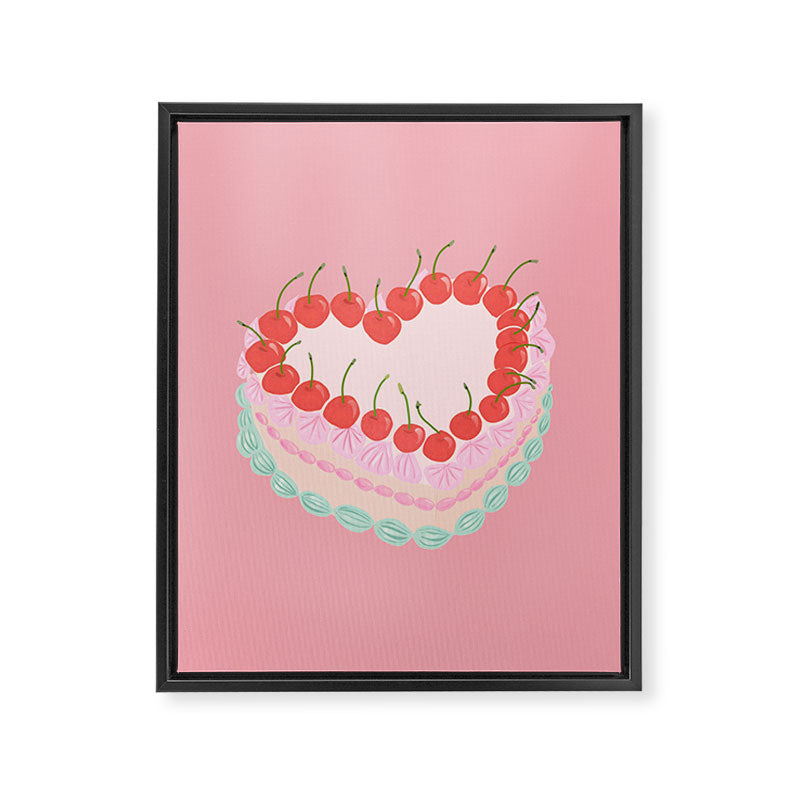 Preppy Cake Framed Canvas Print Gallery Image 6