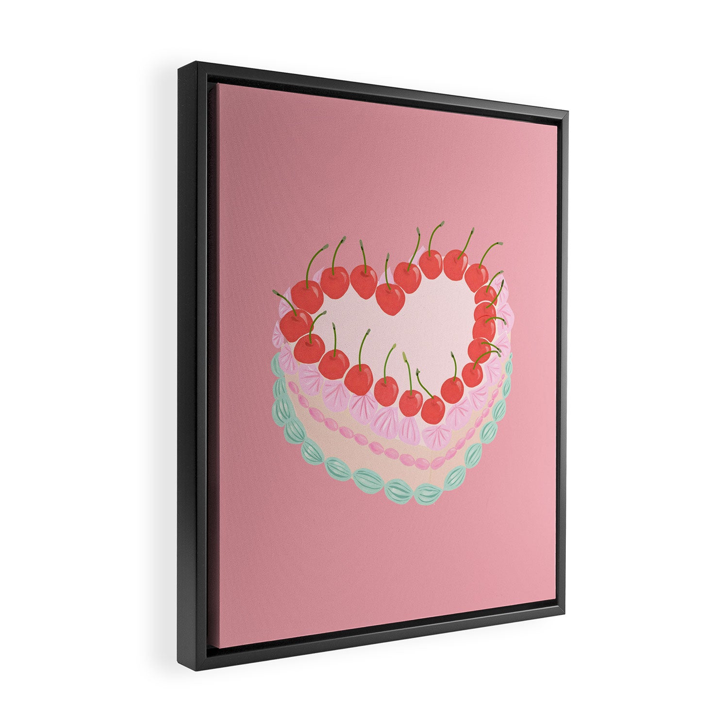 Preppy Cake Framed Canvas Print Gallery Image 2