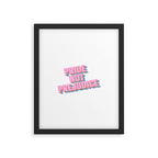 Pride not Prejudice Framed Art Print Gallery Image 4