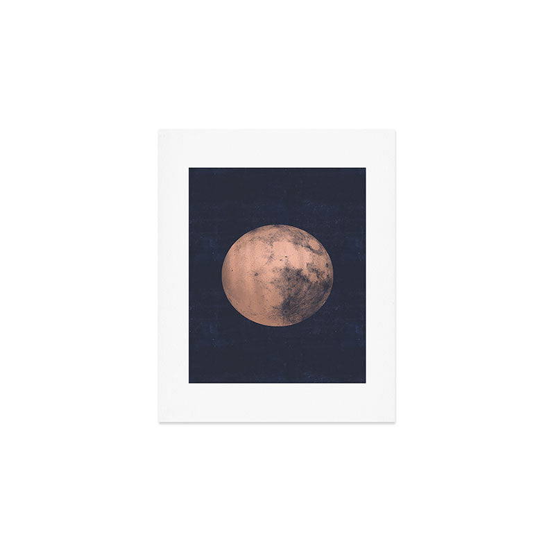 Red Moon Art Print Gallery Image 1