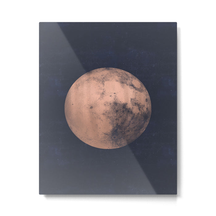 Red Moon Metal Print Gallery Image 1