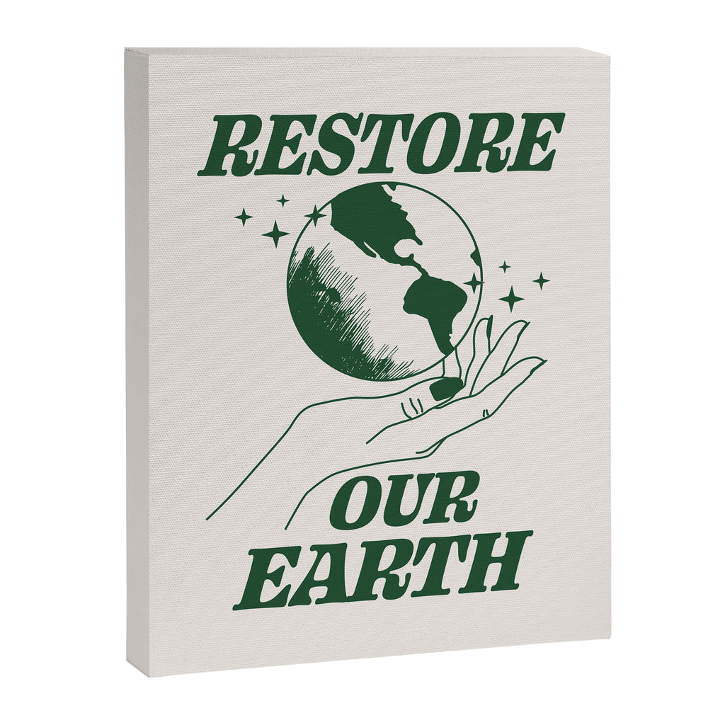Restore our Earth Canvas Print Gallery Image 6