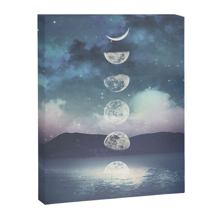 Rising Moon Canvas Print Gallery Image 1