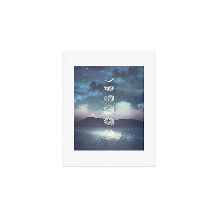 Rising Moon Art Print Gallery Image 1