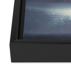 Rising Moon Framed Canvas Print Gallery Image 3