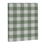 Sage Checkered Theme Canvas Print Gallery Image 6