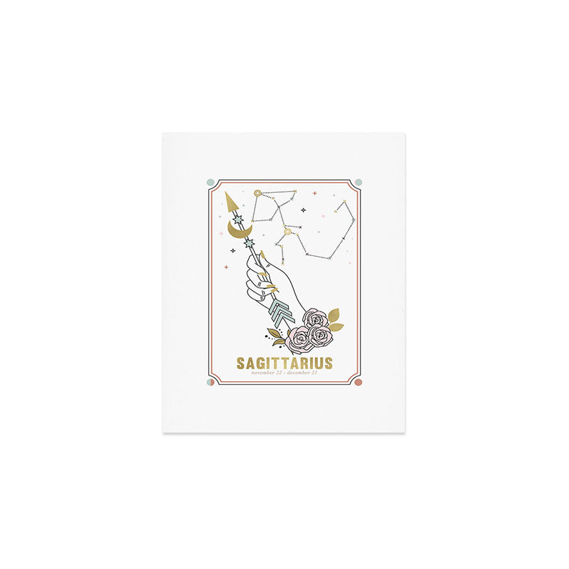 Sagittarius Zodiac Series Art Print Gallery Image 1