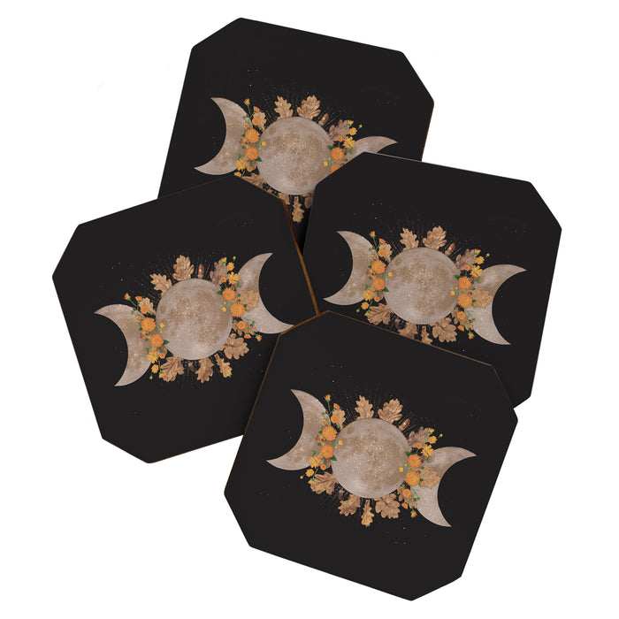 Samhain Moon  Coaster Gallery Image 1