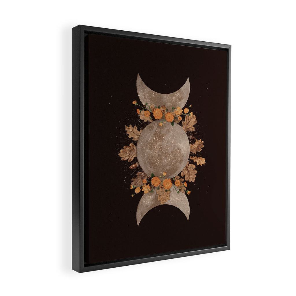 Samhain Moon  Framed Canvas Print Gallery Image 2