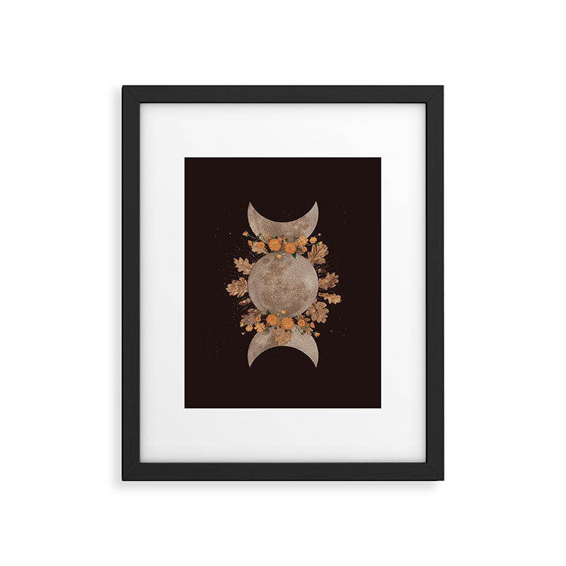 Samhain Moon  Framed Art Print Gallery Image 1