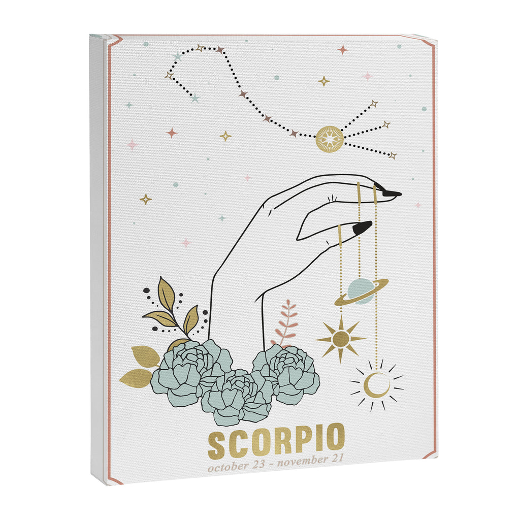 Scorpio Zodiac Series Canvas Print Gallery Image 6