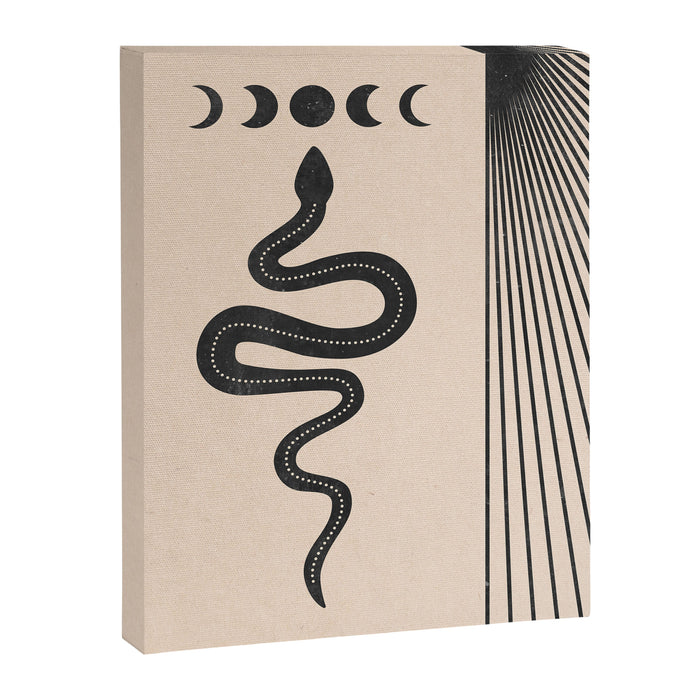 Snake Geometry Canvas Print Gallery Image 1