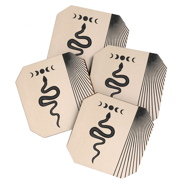 Snake Geometry Coaster Gallery Image 1
