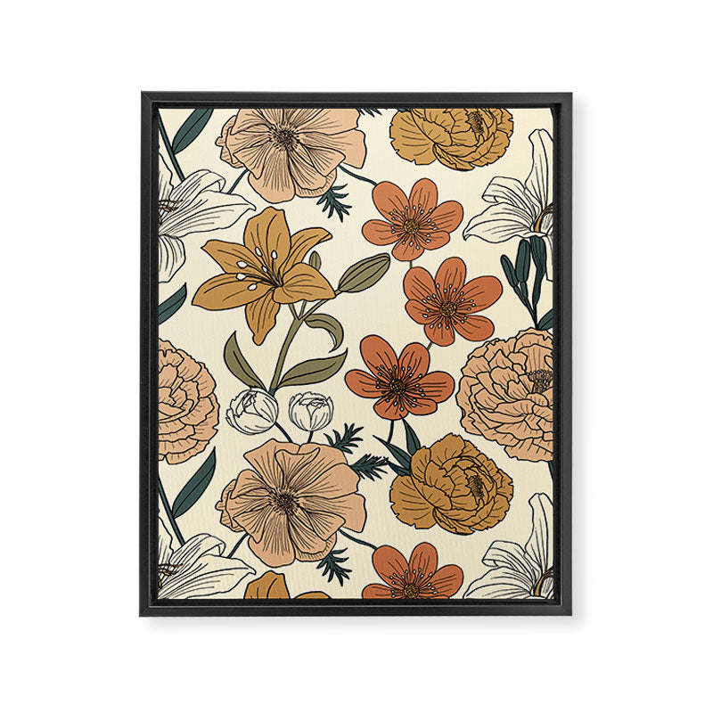 Spring Floral Mood Framed Canvas Print Gallery Image 6