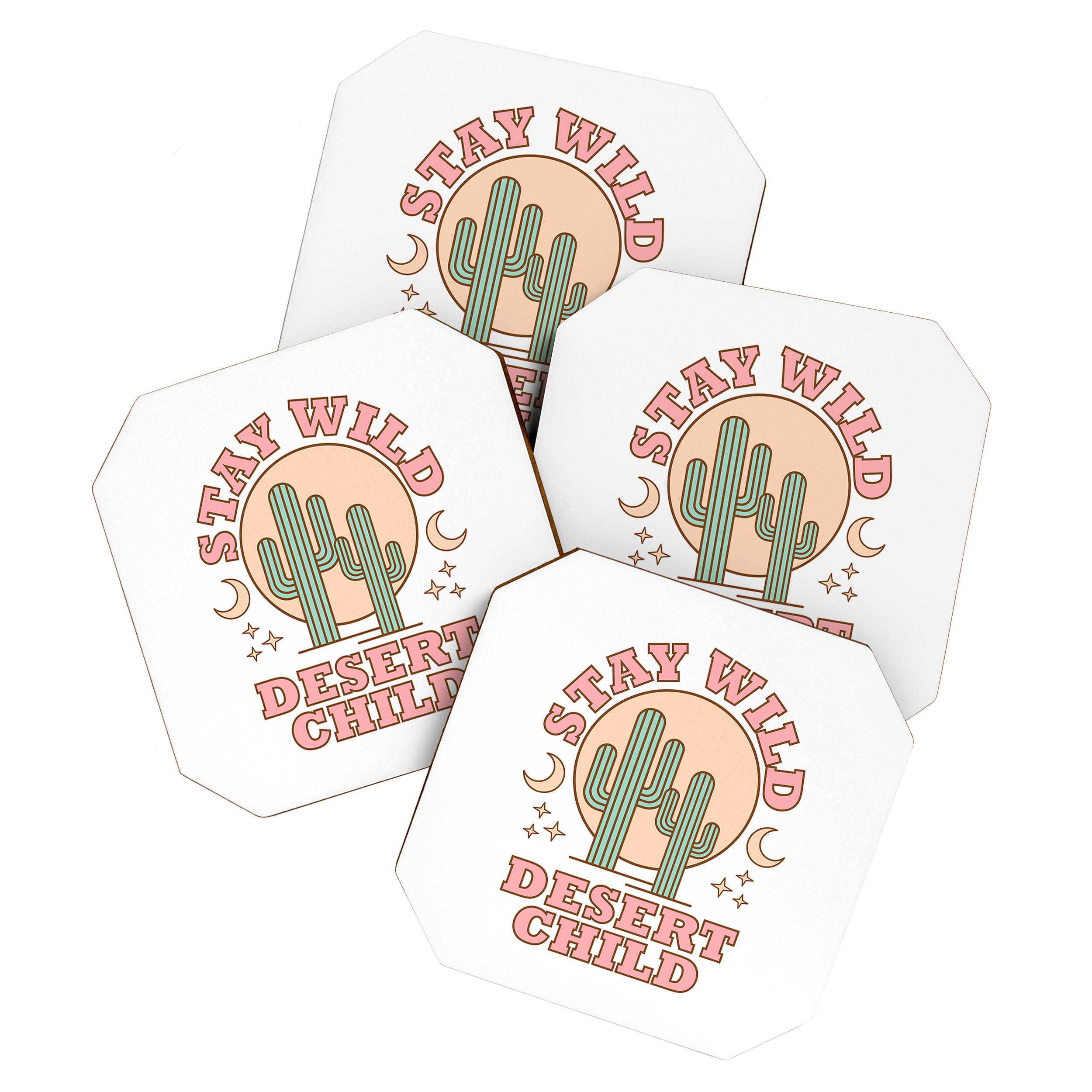 Stay Wild Desert Child Coaster Gallery Image 1
