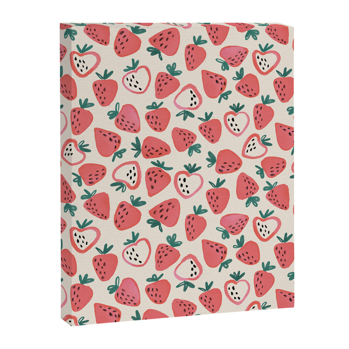 Strawberry Love Canvas Print Gallery Image 1