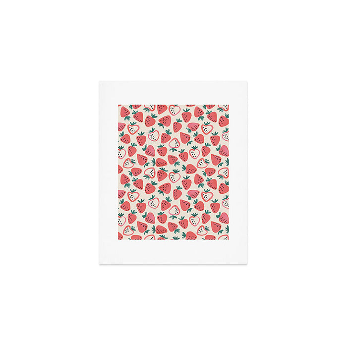 Strawberry Love Art Print Gallery Image 1