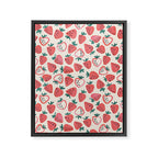 Strawberry Love Framed Canvas Print Gallery Image 6