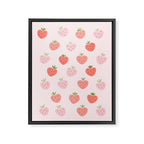 Strawberry Sweet Delights Framed Canvas Print Gallery Image 6
