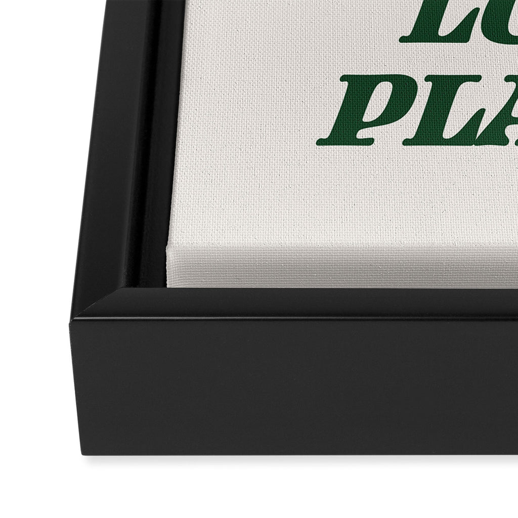 Support your Local Planet Framed Canvas Print Gallery Image 3