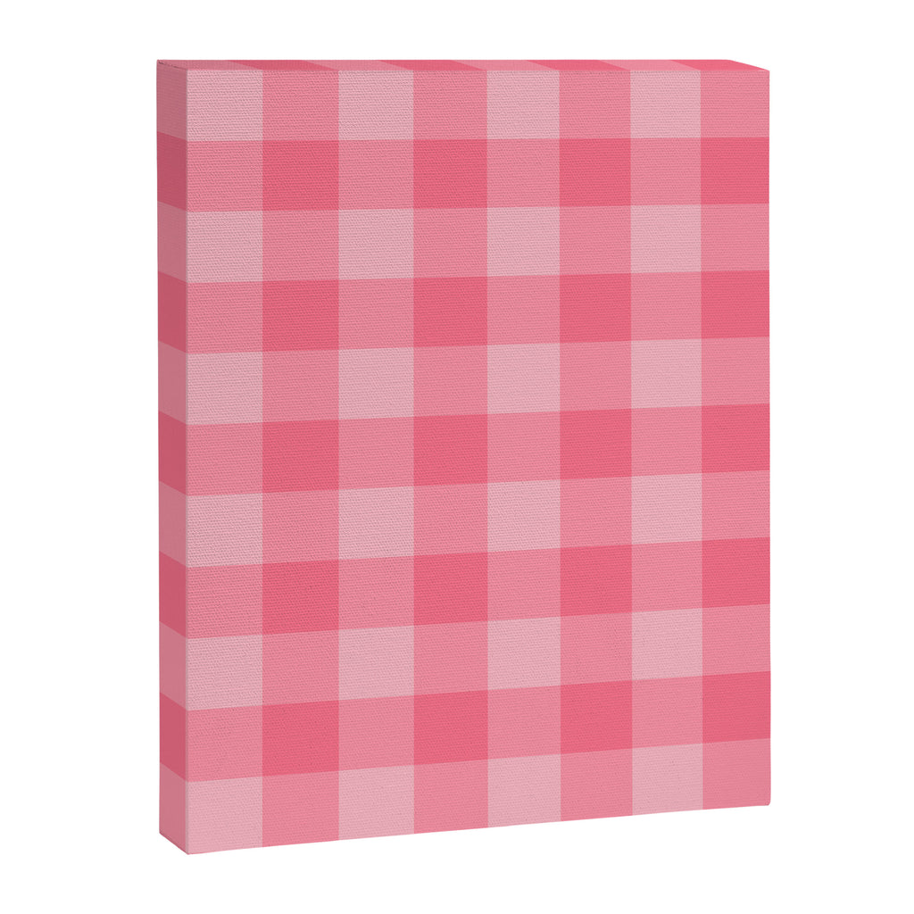 Sweet Peony Gingham Canvas Print Gallery Image 6