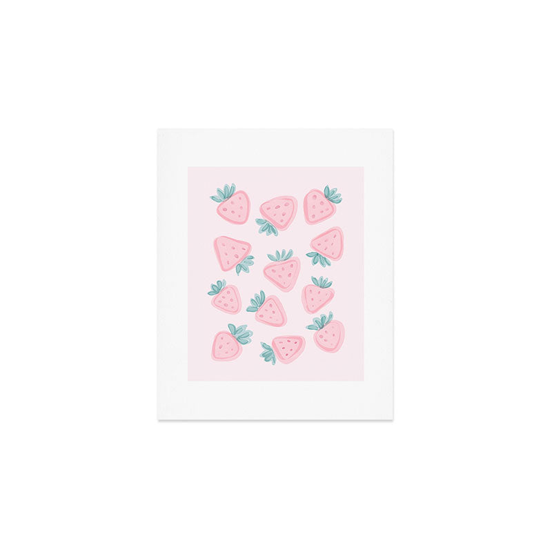 Sweet Strawberries Art Print Gallery Image 1
