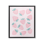 Sweet Strawberries Framed Canvas Print Gallery Image 6